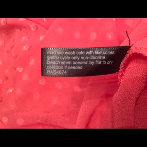 The Limited Pink/Coral Blouse 💗 - Picture 7 of 7